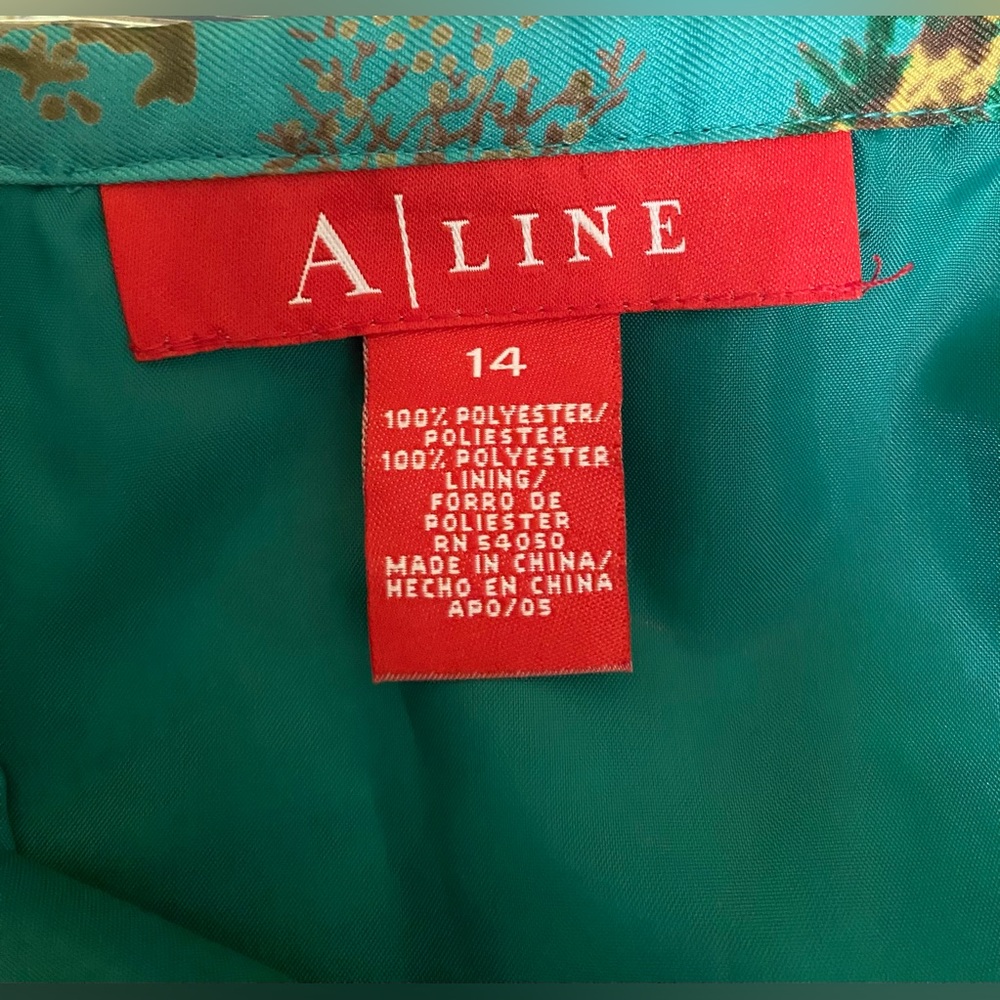 A-LINE .. WOMENS Elegant Floral Lace Trim Embroidered Skirt - Picture 7 of 12